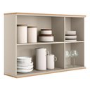 Ver imagem 3 de Armário Aéreo 1,2m 3 Portas Vidro Reflecta Atena Linea Brasil