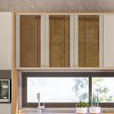 Ver imagem 2 de Armário Aéreo 1,2m 3 Portas Vidro Reflecta Atena Linea Brasil