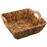 Cesta de Fibra Natural Quadrada 24 X 8CM com ALÇA LYOR 1640 - 1