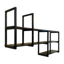 Ver imagem 1 de Prateleira Suspensa Decorativa Estilo Industrial Moderna e Elegante Mdf 1mt