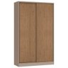 Guarda Roupa 2 Pt De Correr Mdf Duna Line Com Macadamia - 1