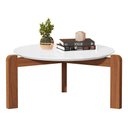 Ver imagem 2 de Mesa De Centro Para Salas Escritórios Lounges E Varandas:Mesa de centro Branca