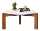 Ver imagem 2 de Mesa De Centro Para Salas Escritórios Lounges E Varandas:Mesa de centro Branca