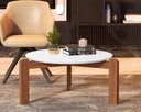 Ver imagem 1 de Mesa De Centro Para Salas Escritórios Lounges E Varandas:Mesa de centro Branca