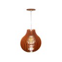 Ver imagem 1 de Luminária Pendente Malibu Resina Teto Quarto Sala Cozinha:nude