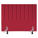 Ver imagem 1 de Cabeceira Estofada Cama Casal Queen Size 160 Cm Carolina Suede e Frame:vermelho