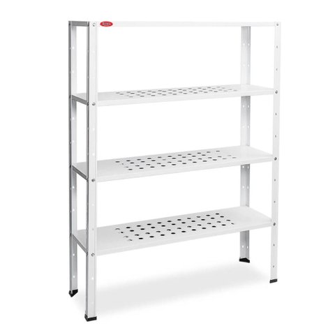 Dispositivo para Câmara Fria Imeca Fit 140x40x180 Estante com 4 Níveis Perfurados Pintura Epóxi