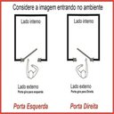 Ver imagem 2 de Porta Camarão Frisada C/ Batente 14cm 214 (a) X 67 (l) com Ferragens