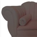 Ver mais imagens de Recamier Decorativo Divã Amsterdã 147cm Lado Direito Couro Marrom