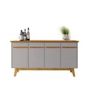 Ver imagem 2 de Balcão 4 Portas Valiente Nature Off White