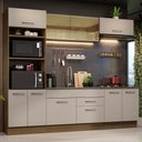 Ver imagem 1 de Armário de Cozinha Completa 270cm Rustic/crema Agata Madesa 03