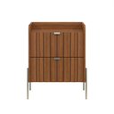 Ver imagem 7 de 2 Mesas de Cabeceira Vênus Mdf 45cm