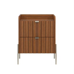2 Mesas de Cabeceira Vênus Mdf 45cm - 7