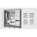 Ver imagem 4 de Guarda Roupa 3 Portas 3 Gavetas Sapphire -grand Line