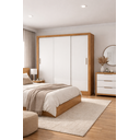 Ver imagem 1 de Guarda Roupa 3 Portas 3 Gavetas Sapphire -grand Line