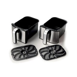 Fritadeira Air Fryer Metal Duplo Cesto Ariete 9l 2100w 220v - 3