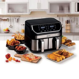 Fritadeira Air Fryer Metal Duplo Cesto Ariete 9l 2100w 220v - 6