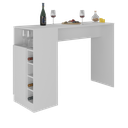 Ver imagem 2 de Bancada Balcão/mesa de Cozinha com Adega e 1 Porta Multimóveis Mp2144 Branco