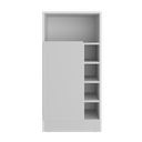 Ver imagem 5 de Bancada Balcão/mesa de Cozinha com Adega e 1 Porta Multimóveis Mp2144 Branco