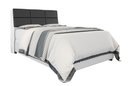 Ver imagem 2 de Cabeceira Box Queen 1,58 Isis Branco com Painel Class Preto - Framar Móveis