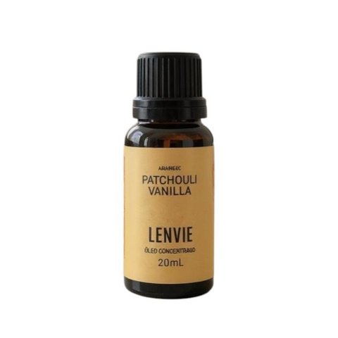 Óleo Concentrado Patchouli Vanilla 20ml Lenvie