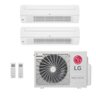 Ar-Condicionado Multi Split Inverter LG 18.000 BTUs (1x Evap Cassete 1 Via 9.000 + 1x Evap Cassete 1 - 1
