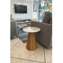 Ver imagem 2 de Mesa Lateral 41cm em Mármore Espirito Santo