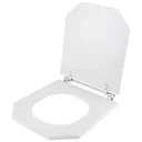 Ver imagem 2 de Assento Sanitário Poliéster Atrium Branco para vaso Incepa 1.6gpf 6lpf