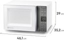 Ver imagem 2 de Micro-ondas Electrolux Efficient Me23b 23l 127v Branco