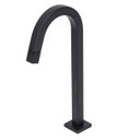 Ver imagem 1 de Torneira Para Banheiro Tube Quadrada Alta Preto Fosco Stoc