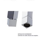 Ver imagem 4 de Torneira Para Banheiro Tube Quadrada Alta Preto Fosco Stoc