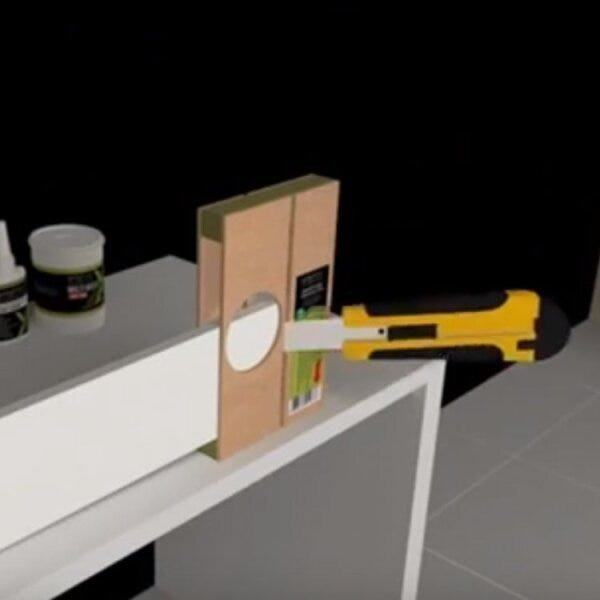 Kit 1 Cola Instantânea 1 Massa Tapa Tudo 1 Gabarito para Rodapé Rodameio e Rodateto Artyflex - 3