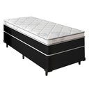 Ver imagem 1 de Cama Box Solteiro + Colchão Mola Ensacada Varena Europillow 88x188x70cm