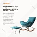 Ver imagem 4 de Poltrona de Balanço Easy Cozy Azul