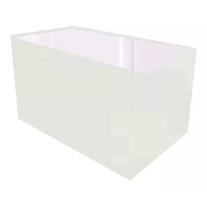 Cupula Retangular em Tecido 40cmx23cmx30cmh - Pt