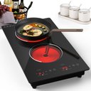 Ver imagem 1 de Vbgk Cooktop Elétrico Embutido 12" 2100w com 2 Queimadores (preto)