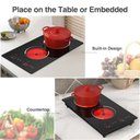 Ver imagem 5 de Vbgk Cooktop Elétrico Embutido 12" 2100w com 2 Queimadores (preto)