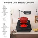 Ver imagem 4 de Vbgk Cooktop Elétrico Embutido 12" 2100w com 2 Queimadores (preto)