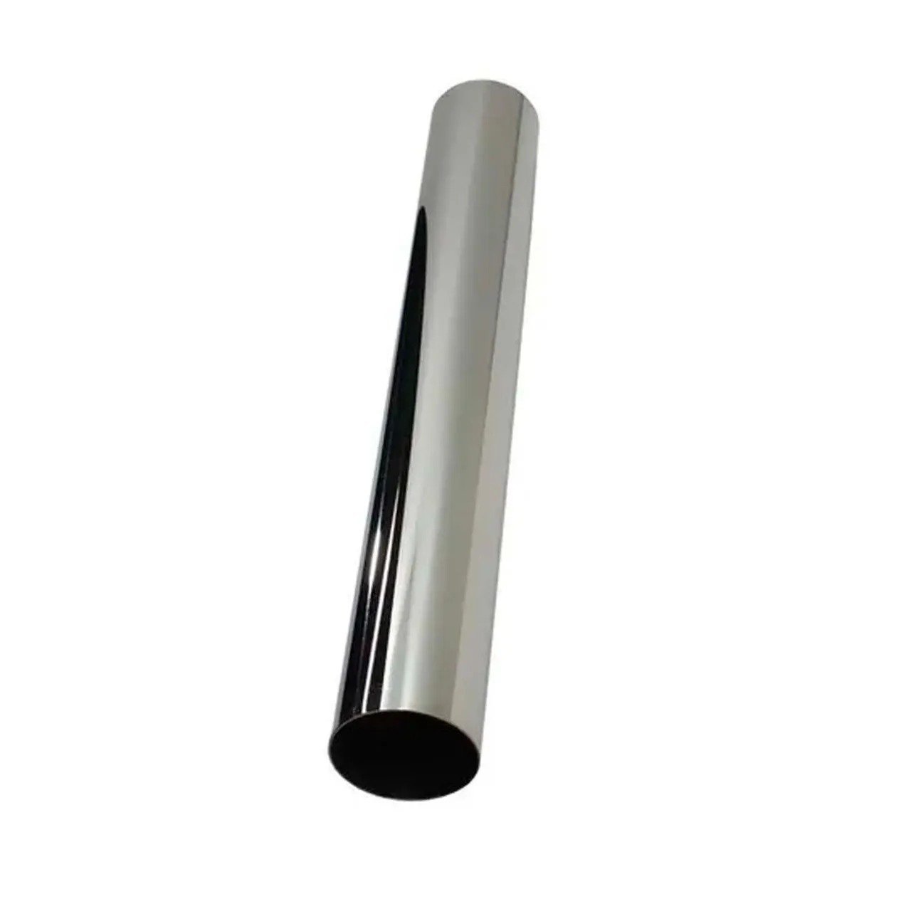 Tubo 1 polegada inox 304 polido (tam:50cm) não enferruja CANO INOX POLIDO 304 TUBO INOX 304 (CANO) P - 1