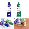 Super Cola Secagem Rapida Kit 2 Caixas Rachadura Reparo Madeira Vidro Aço Metal Vazamento - 2