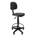 Ver imagem 1 de Cadeira Caixa Secretária Fixa Corino:azul