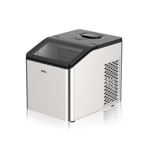 Máquina De Gelo EOS 35Kg Inox Ice Compact EMG35 110V