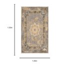 Ver imagem 3 de Tapete Persa Iraniano Bege Ideal para Sala Quarto e Hall de Entrada 1,00x1,50cm