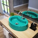 Ver imagem 1 de Kit Cuba Ov43 com Torneira C50 e Válvula 1 Polegada Abs e Sifão Pvc e Flexível Compace