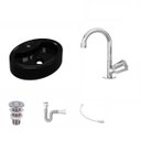 Ver imagem 2 de Kit Cuba Ov43 com Torneira C50 e Válvula 1 Polegada Abs e Sifão Pvc e Flexível Compace