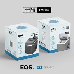 Máquina de Gelo 12Kg EOS Ice Compact EMG04T Cinza 220V - 4
