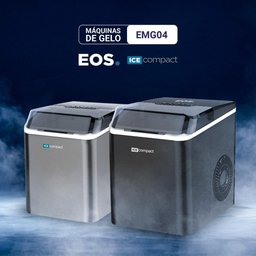 Máquina de Gelo 12Kg EOS Ice Compact EMG04T Cinza 220V - 5