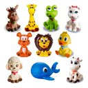 Ver imagem 1 de Kit com 10 Brinquedos De Vinil Para Bebê A Partir De 3 Meses -a