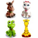 Ver imagem 2 de Kit com 10 Brinquedos De Vinil Para Bebê A Partir De 3 Meses -a