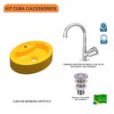 Ver imagem 3 de Kit Cuba Ov43 com Torneira C50 e Válvula 1 Polegada Abs Compace